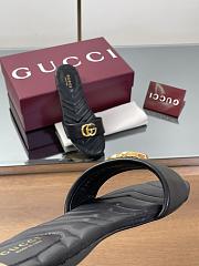 Kitlife Gucci GG Matelassé Slides Black - 6