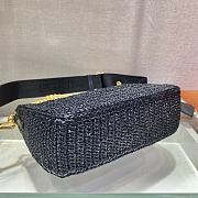 Kitlife Prada Re-Edition 2005 Crochet Bag Black 1BH204 18x22x6cm - 6