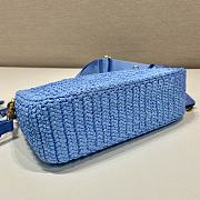 Kitlife Prada Re-Edition 2005 Crochet Bag Blue 1BH204 18x22x6cm - 4