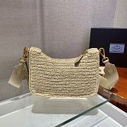 Kitlife Prada Re-Edition 2005 Crochet Bag Beige 1BH204 18x22x6cm - 4