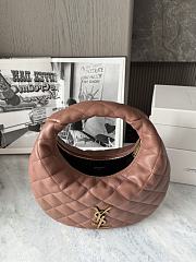 Kitlife Saint Laurent Icarino In Rose Sand Quilted Nappa Bag 851689 17x13x3cm - 2