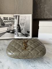 Kitlife Saint Laurent Icarino In Green Quilted Nappa Bag 851689 17x13x3cm - 6