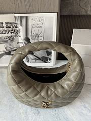 Kitlife Saint Laurent Icarino In Green Quilted Nappa Bag 851689 17x13x3cm - 5