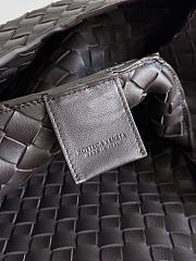 Kitlife Bottega Veneta Campana Shoulder Bag Dark Brown 844249 33x20x16.5cm - 6