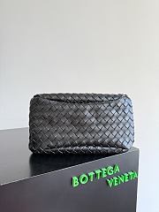 Kitlife Bottega Veneta Campana Shoulder Bag Black 844249 33x20x16.5cm - 5