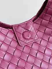 Kitlife Bottega Veneta Campana Shoulder Bag Pink 844249 33x20x16.5cm - 2