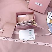 Kitlife Miu Miu Two-fold Small Wallet Light Pink 11.5x8cm - 6