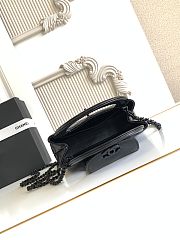 Kitlife Chanel 25C Kelly Handle Bag So All Black AS4416 13x19x7cm  - 3