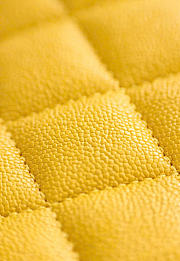 Kitlife Chanel Classic Flap Bag Medium in Yellow Caviar Leather 25cm - 3