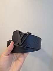 Kitlife Louis Vuitton Shadow Reversible Belt Black 40mm - 1