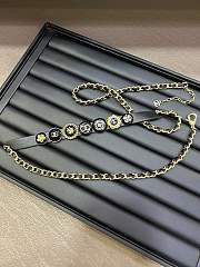 Kitlife Chanel Versatile Waist Chain With Classic Black Gold, Pure Copper Chain - 5
