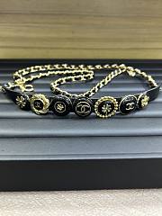 Kitlife Chanel Versatile Waist Chain With Classic Black Gold, Pure Copper Chain - 4