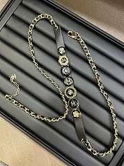 Kitlife Chanel Versatile Waist Chain With Classic Black Gold, Pure Copper Chain - 3