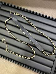 Kitlife Chanel Versatile Waist Chain With Classic Black Gold, Pure Copper Chain - 2