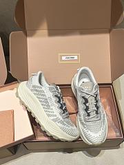 Kitlife Miu Miu Cloudy Grey Technical Fabric Sneakers - 3