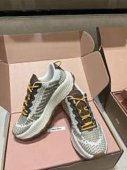 Kitlife Miu Miu Technical Fabric Sneakers Ivy Green - 3