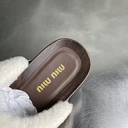 Kitlife Miu Miu Dark Brown Suede Clogs - 6