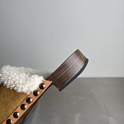 Kitlife Miu Miu Brown Suede Clogs - 6