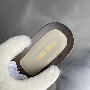 Kitlife Miu Miu Beige Suede Clogs - 6