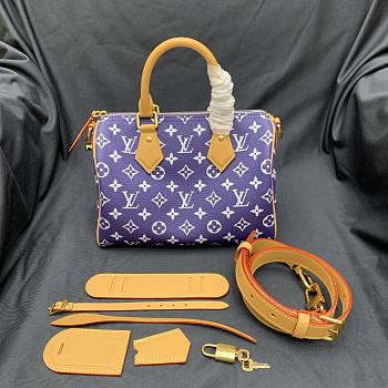 Kitlife Louis Vuitton Speedy P9 Bandoulière 25 Bag Purple M11562 25x15x15cm