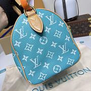 Kitlife Louis Vuitton Speedy P9 Bandoulière 25 Bag Turquoise M11561 25x15x15cm  - 4