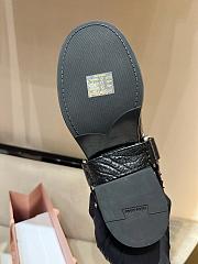 Kitlife Miu Miu Harness Black Leather Mid Boots  - 4