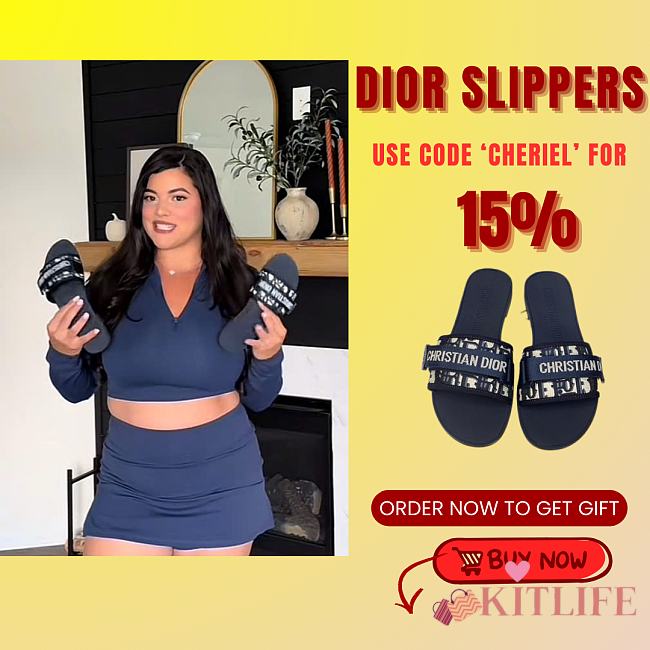 Dior slippers 009 - 1