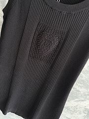 Kitlife Chanel Tank Top Black  - 5