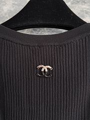 Kitlife Chanel Tank Top Black  - 4