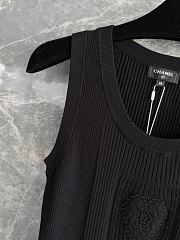 Kitlife Chanel Tank Top Black  - 3