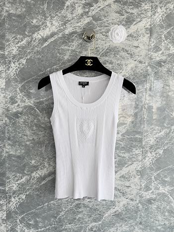 Kitlife Chanel Tank Top White