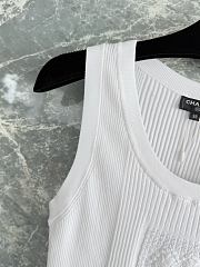 Kitlife Chanel Tank Top White - 6