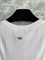 Kitlife Chanel Tank Top White - 4