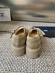Kitlife Prada 25SS Mary Jane Shoes Beige Suede - 6