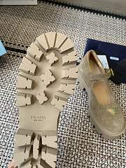 Kitlife Prada 25SS Mary Jane Shoes Beige Suede - 5