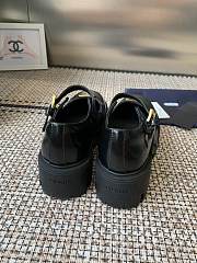 Kitlife Prada 25SS Mary Jane Shoes Black Patent Leather - 6