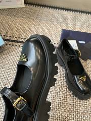 Kitlife Prada 25SS Mary Jane Shoes Black Patent Leather - 2