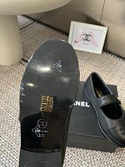 Kitlife Chanel Fur Ballet Flats Shoes Black - 2