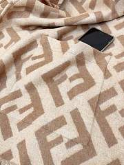 Kitlife Fendi Hooded Cape Beige Cashmere - 4