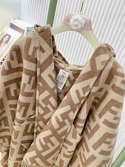 Kitlife Fendi Hooded Cape Beige Cashmere - 2