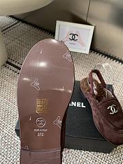 Kitlife Chanel Fur Sandals Dark Brown Suede - 6