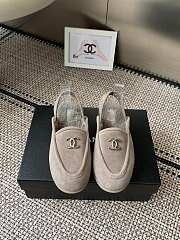 Kitlife Chanel Fur Sandals Grey Suede - 1