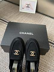 Kitlife Chanel Fur Sandals Black Suede - 6