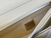 Kitlife Chanel 24A Woc Double C Buckle Bag White A96166 19x12x3.5cm - 2