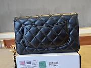 Kitlife Chanel 24A Woc Double C Buckle Bag Black A96166 19x12x3.5cm - 2