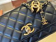 Kitlife Chanel 24A Woc Double C Buckle Bag Black A96166 19x12x3.5cm - 4