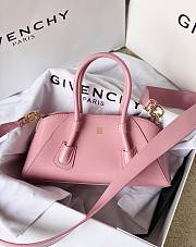 Kitlife Givenchy Mini Antigona Stretch Bag Pink 22x12x8cm - 3