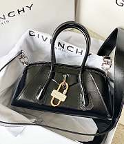 Kitlife Givenchy Mini Antigona Stretch Bag Black 22x12x8cm - 1