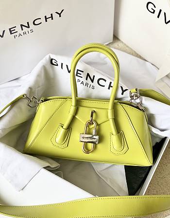 Kitlife Givenchy Mini Antigona Stretch Bag Yellow 22x12x8cm 