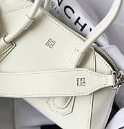 Kitlife Givenchy Mini Antigona Stretch Bag White 22x12x8cm - 4